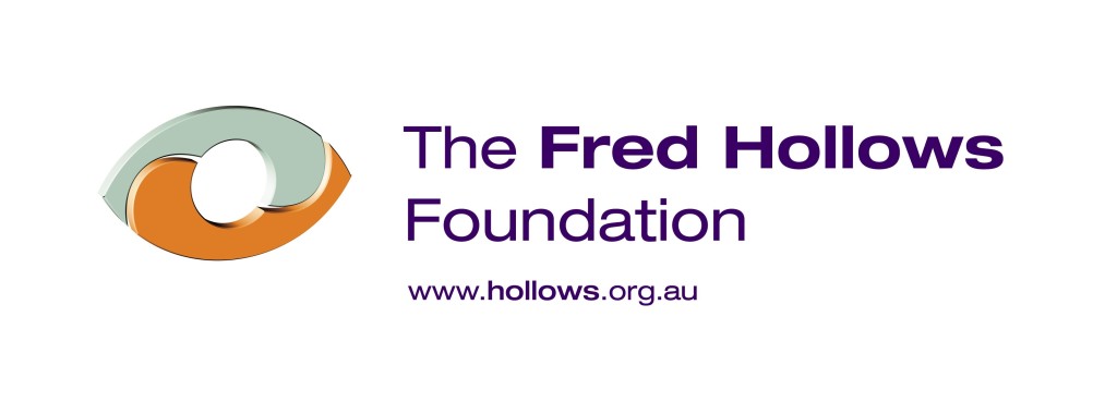 Fred Hollows lofo logo clr left org au