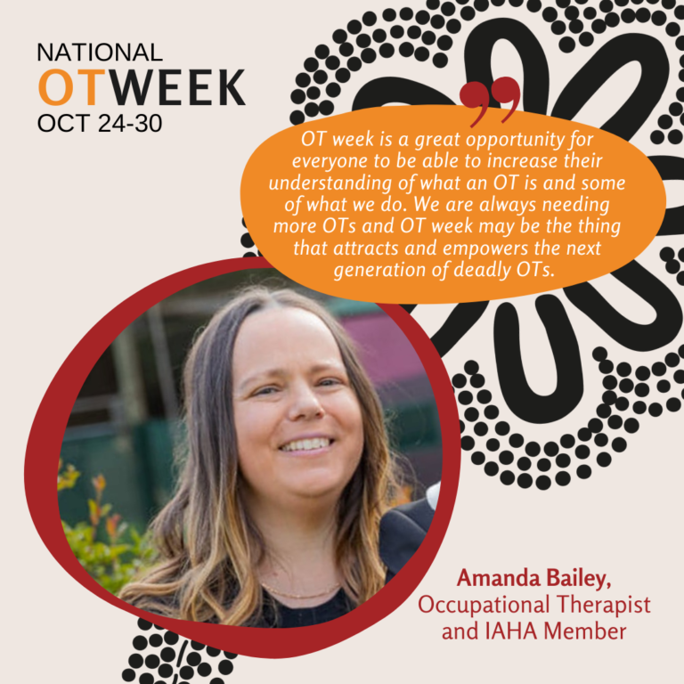 Celebrating National OT Week with IAHA Member Amanda Bailey